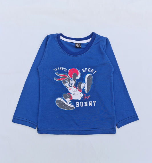 Junior  Republic  Kid's Bugs Bunny Printed long Sleeves Shirt