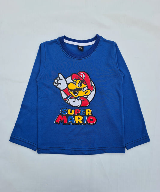 Junior  Republic  Kid's Super Mario Printed long Sleeves Shirt