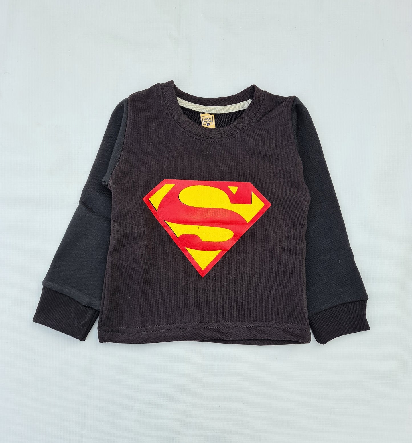 Junior  Republic  Kid's Superman Printed long Sleeves Shirt (winter)