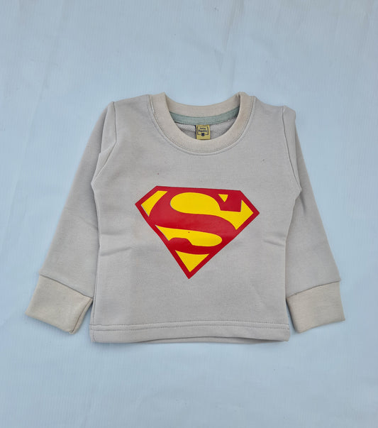 Junior  Republic  Kid's Superman Printed long Sleeves Shirt (winter)