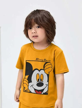 Junior Republic Kid's MICKEY MOUSE 🐭 Printed Tee Shirt