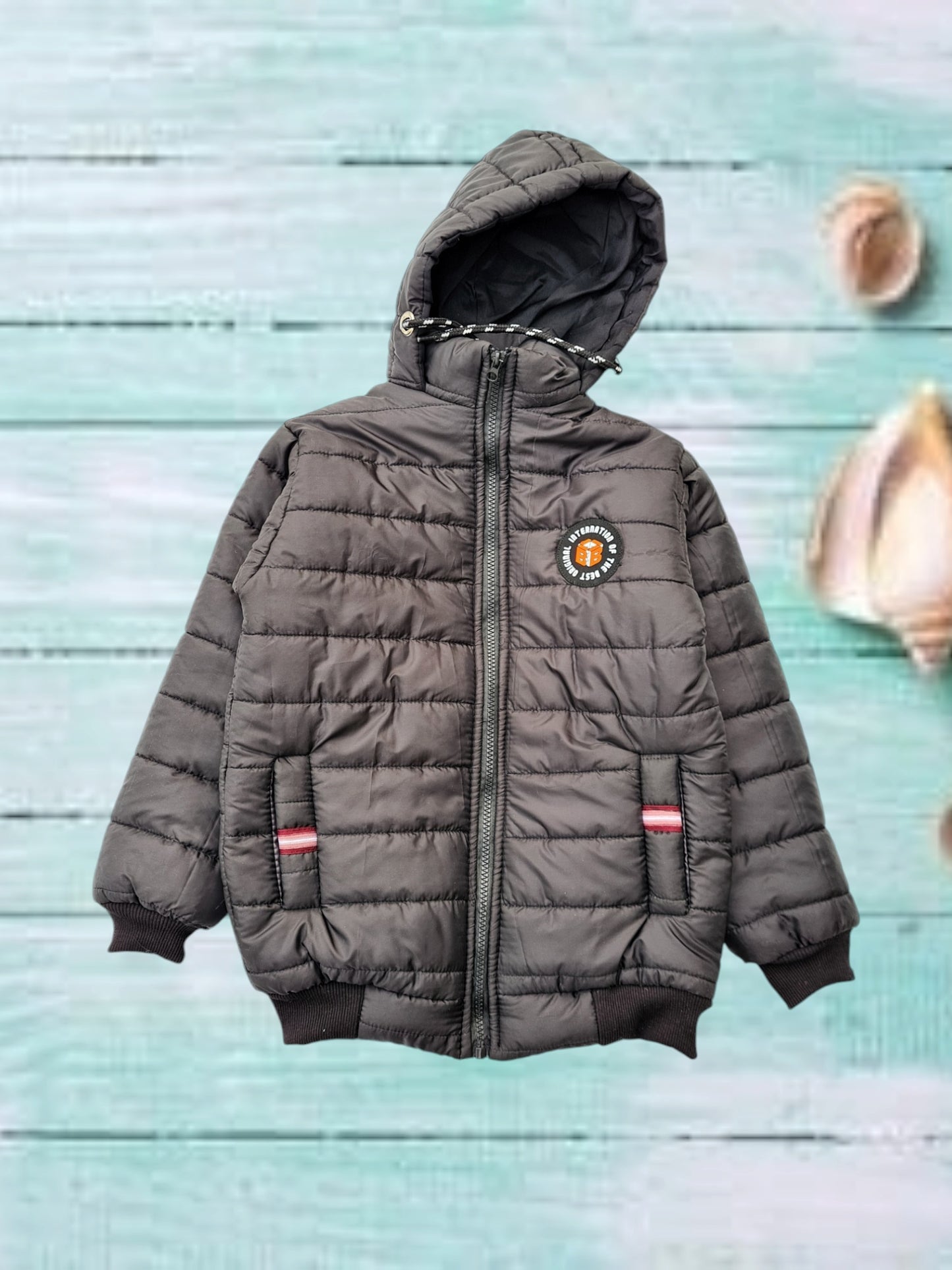 Hooded Puffer Jacket for Boys and Girls