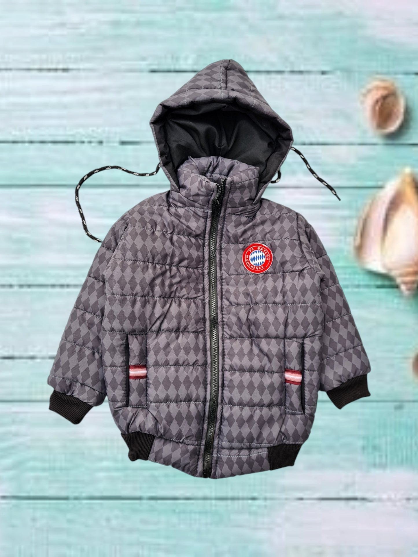 Hooded Puffer Jacket for Boys and Girls