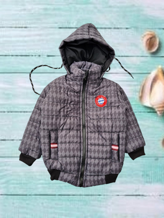 Hooded Puffer Jacket for Boys and Girls