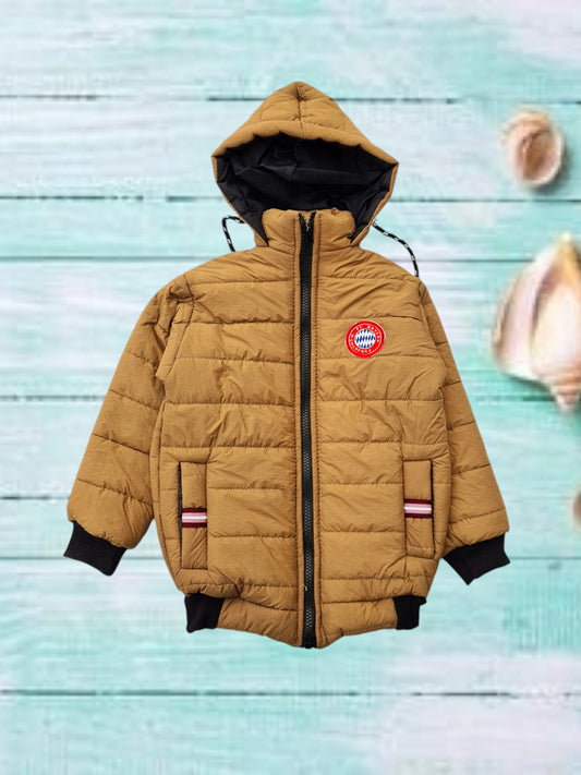 Hooded Puffer Jacket for Boys and Girls