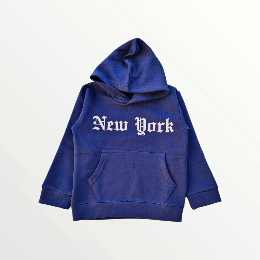 Junior          Republic          New York Printed Kids Fleece Winter Hoodies for Boys and Girls