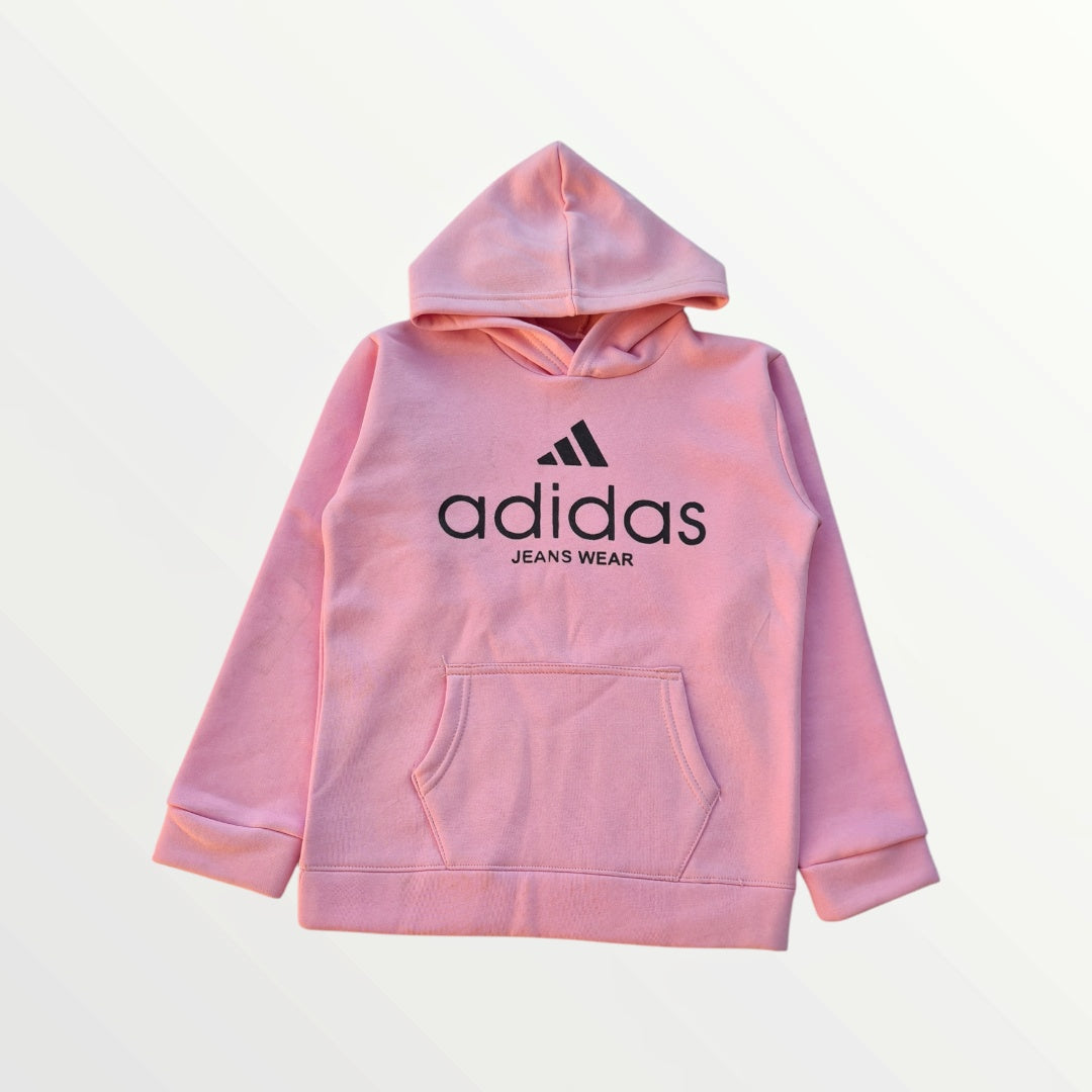 Junior          Republic          Adidas Printed Kids Fleece Winter Hoodies for Girls