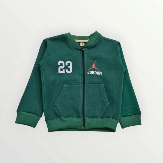 Junior               Republic   Jordan Printed Kid's Fleece Zipper Jacket