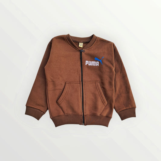 Junior               Republic   PUMA Printed Kid's Fleece Zipper Jacket