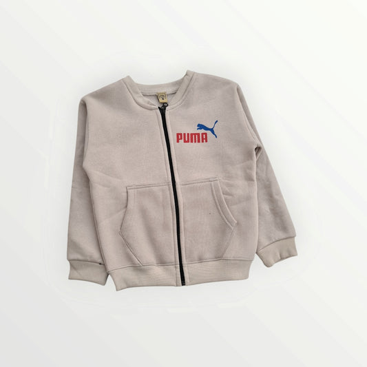 Junior               Republic   Puma Printed Kid's Fleece Zipper Jacket