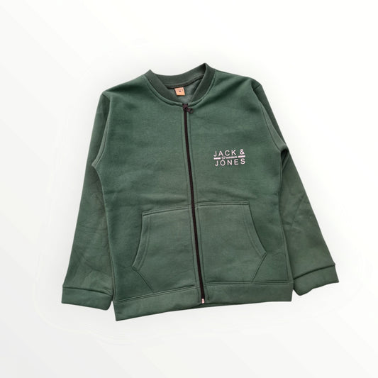 Junior               Republic    Jack & Jones Printed Kid's Fleece Zipper Jacket