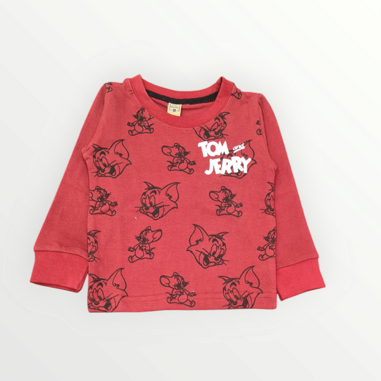 Junior  Republic  Kid's Tom & Jerry Printed long Sleeves Shirt