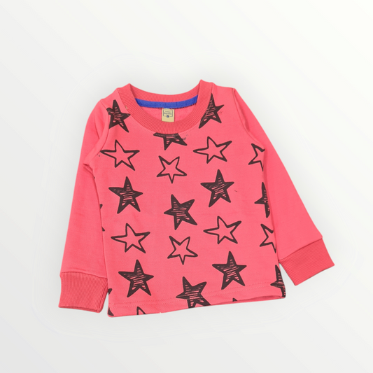 Junior  Republic  Kid's Star Printed long Sleeves Shirt