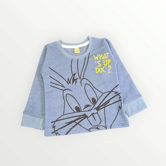 Junior  Republic  Kid's what's up doc? Printed long Sleeves Shirt