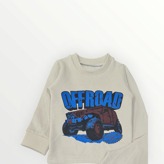 Junior  Republic  Kid's Off Road Printed long Sleeves Shirt