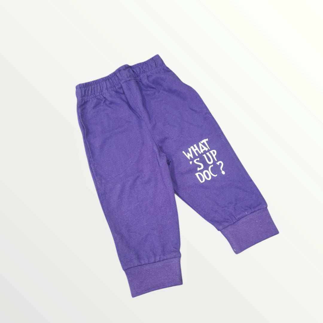 JUNIOR REPUBLIC    what's up Doc? Printed Kids Cargo Joggers TROUSER