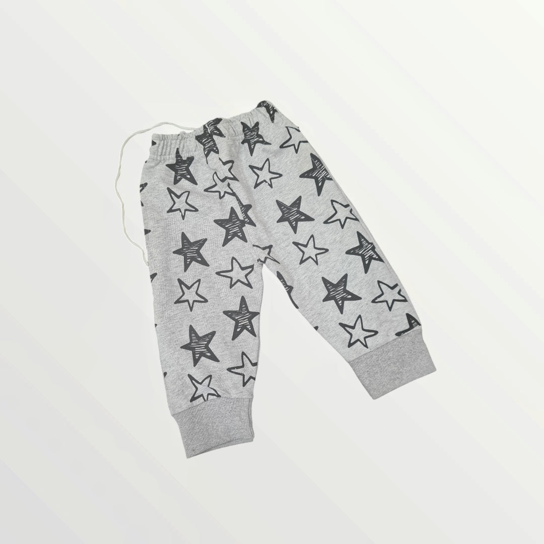 JUNIOR REPUBLIC    Star Printed Kids Cargo Joggers TROUSER