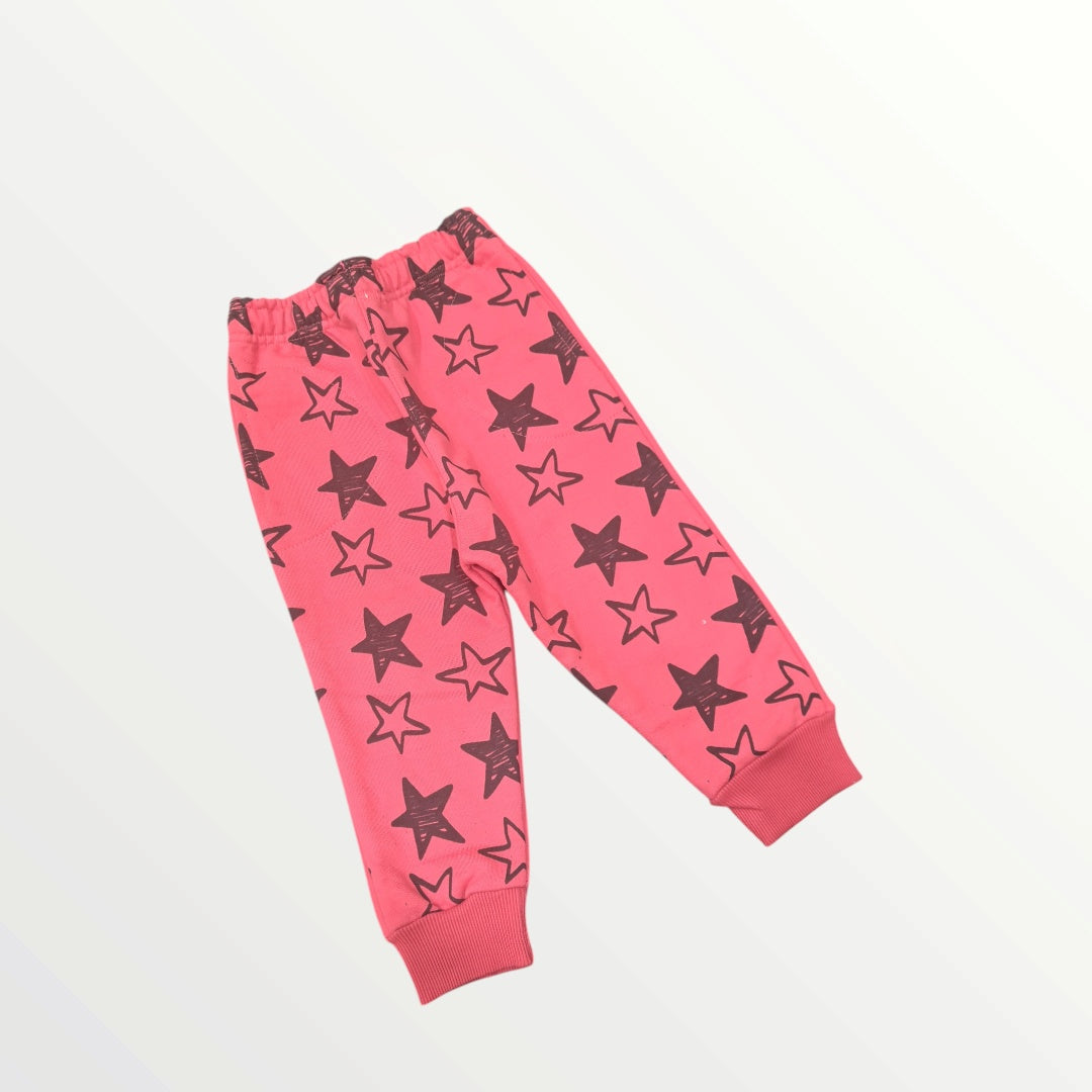 JUNIOR REPUBLIC    Star Printed Kids Cargo Joggers TROUSER